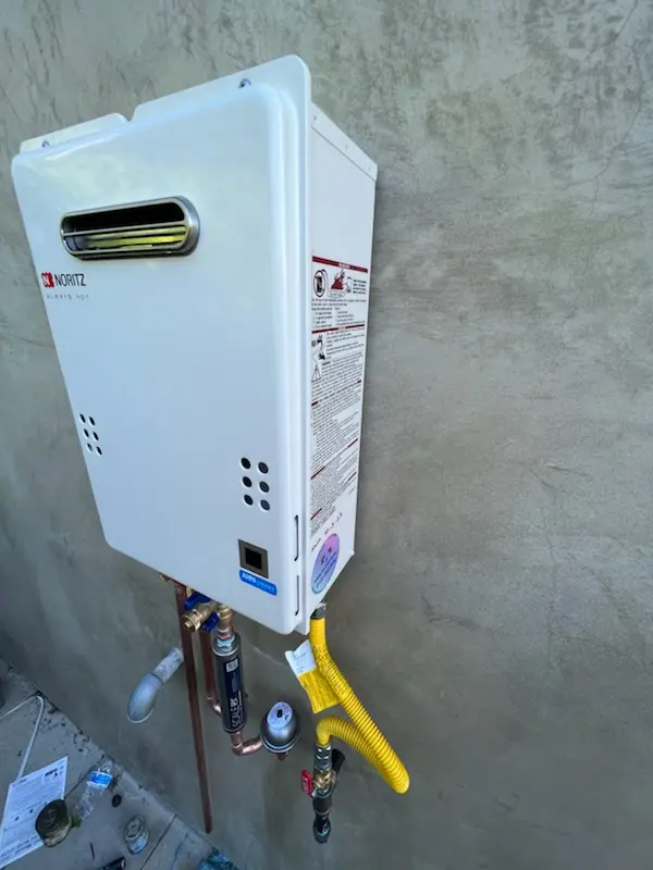 Tankless water heater installation for Hogestown homes